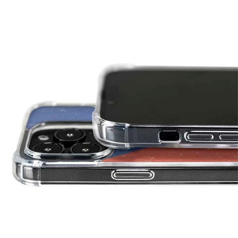 Czech Republic Flag Distressed iPhone 15 Pro MagSafe Case